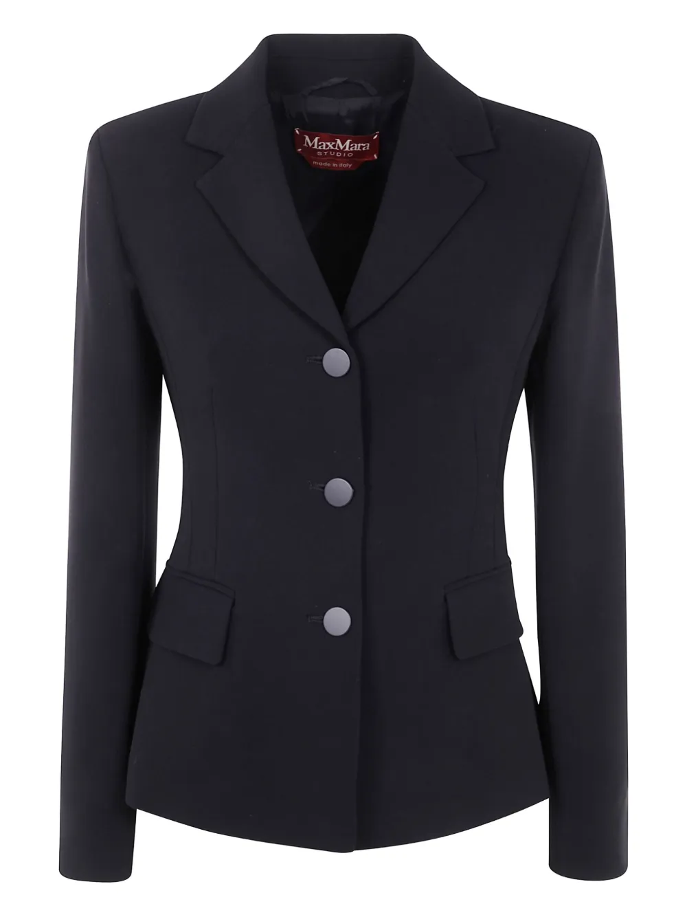

Однобортный пиджак MAX MARA, черный