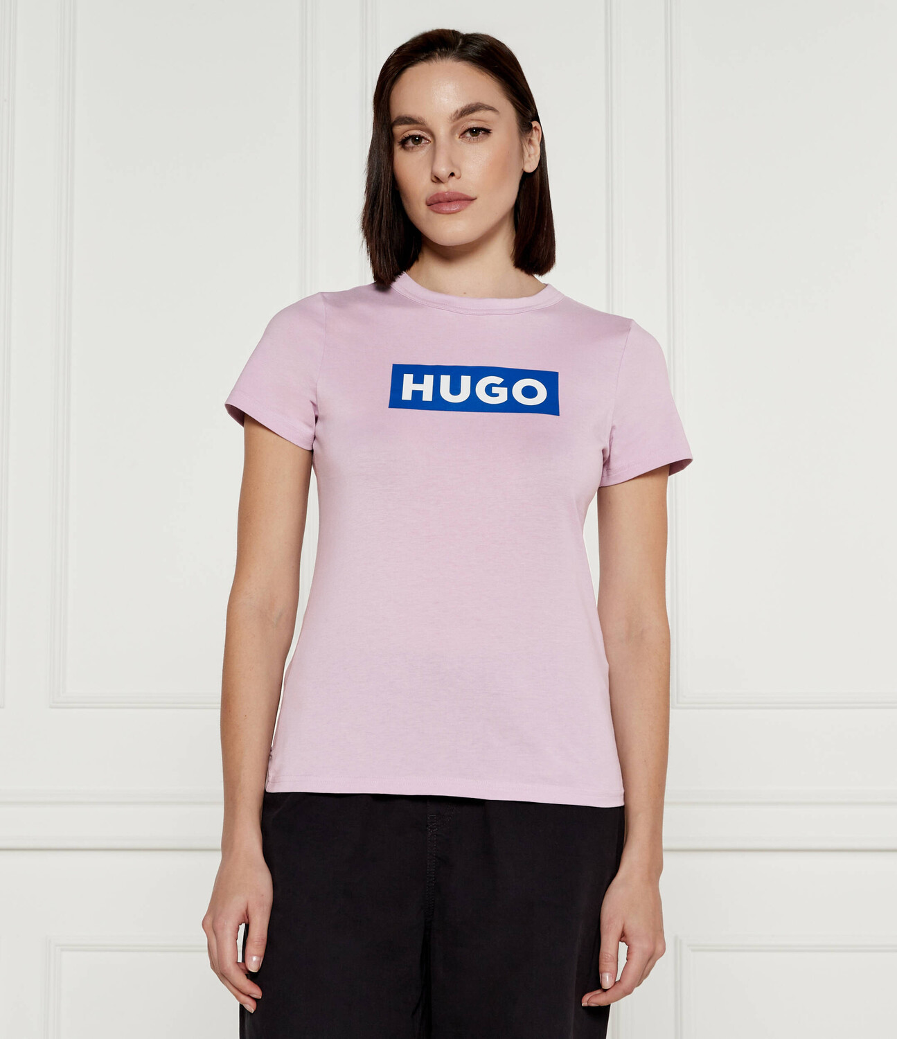 

Футболка Hugo Blue Regular Fit, фиолетовый