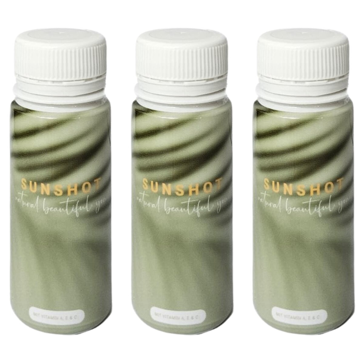 

Tan Beauty Sunshot Natural Beautiful You, Напитки для загара, 3x60 мл