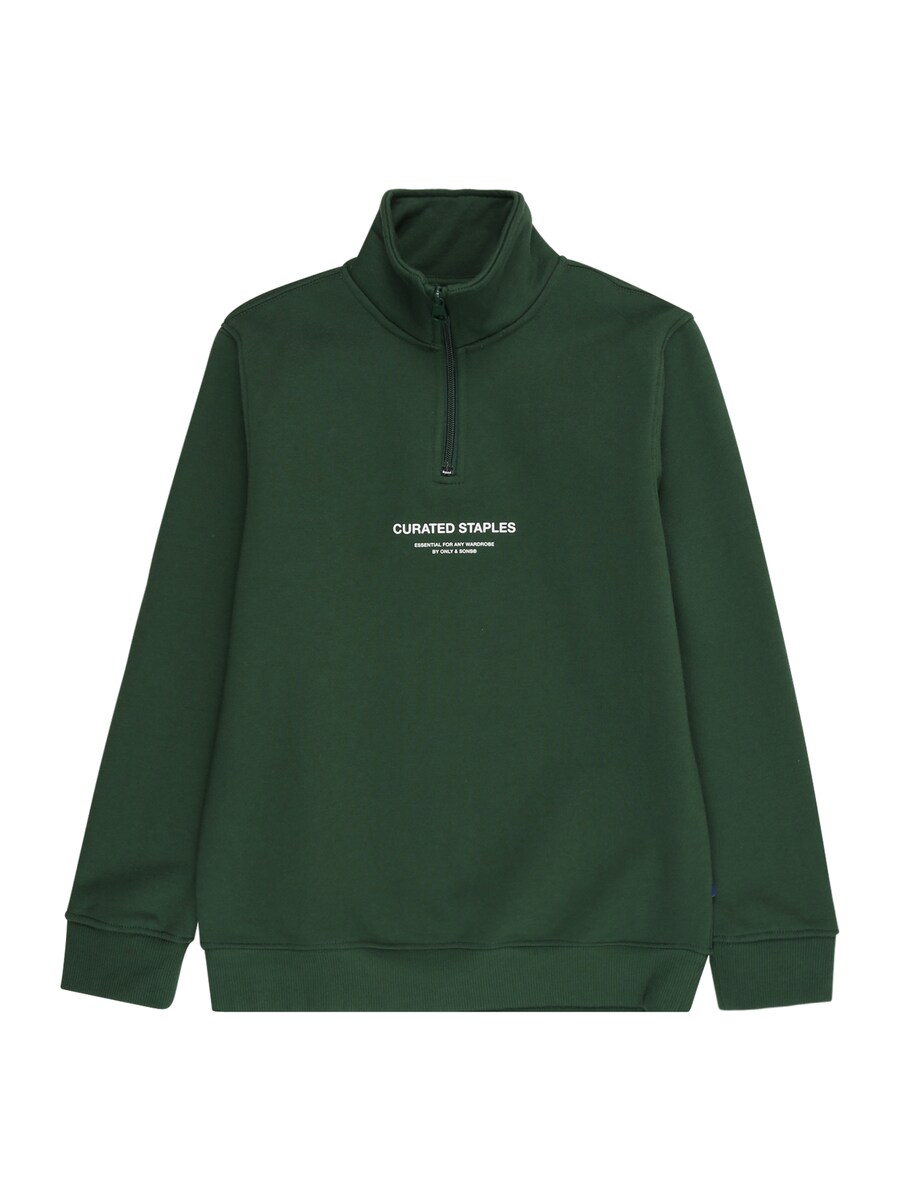 

Толстовка Only & Sons Junior, темно-зеленый