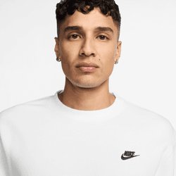 Толстовка CLUB CREW Nike Sportswear, белый — фото 3