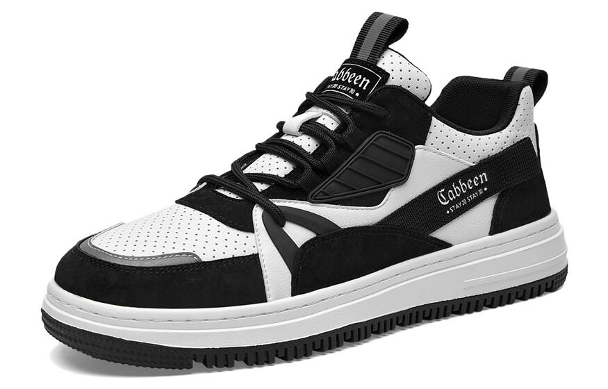 

Кроссовки Cabbeen Skateboarding Shoes Men Mid-top, белый