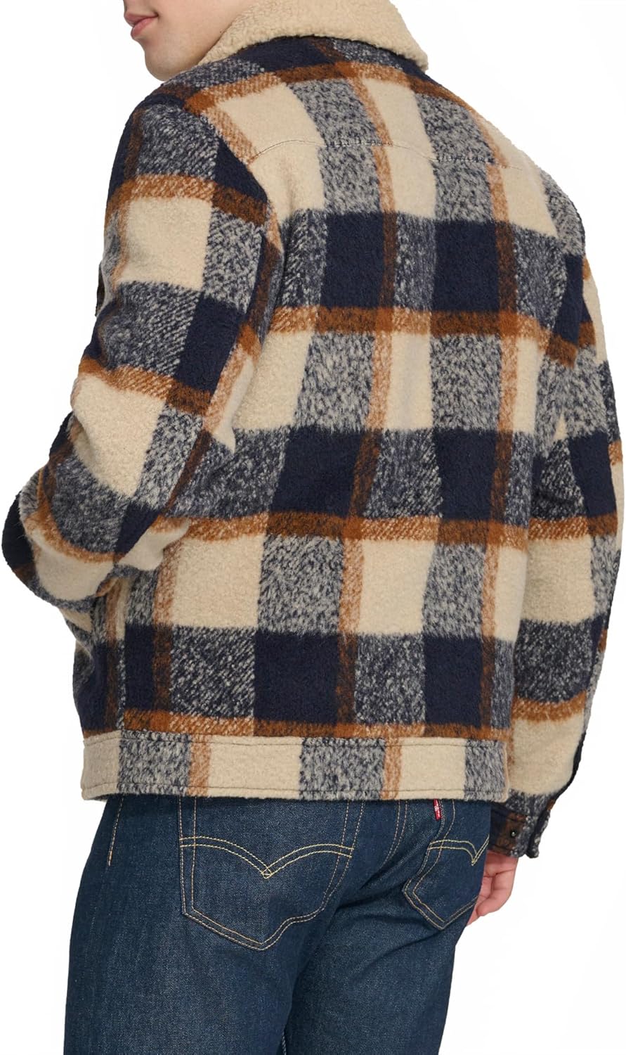 Мужская куртка Levi's из шерстяной смеси Levi's Depot, Skater Plaid — фото 4