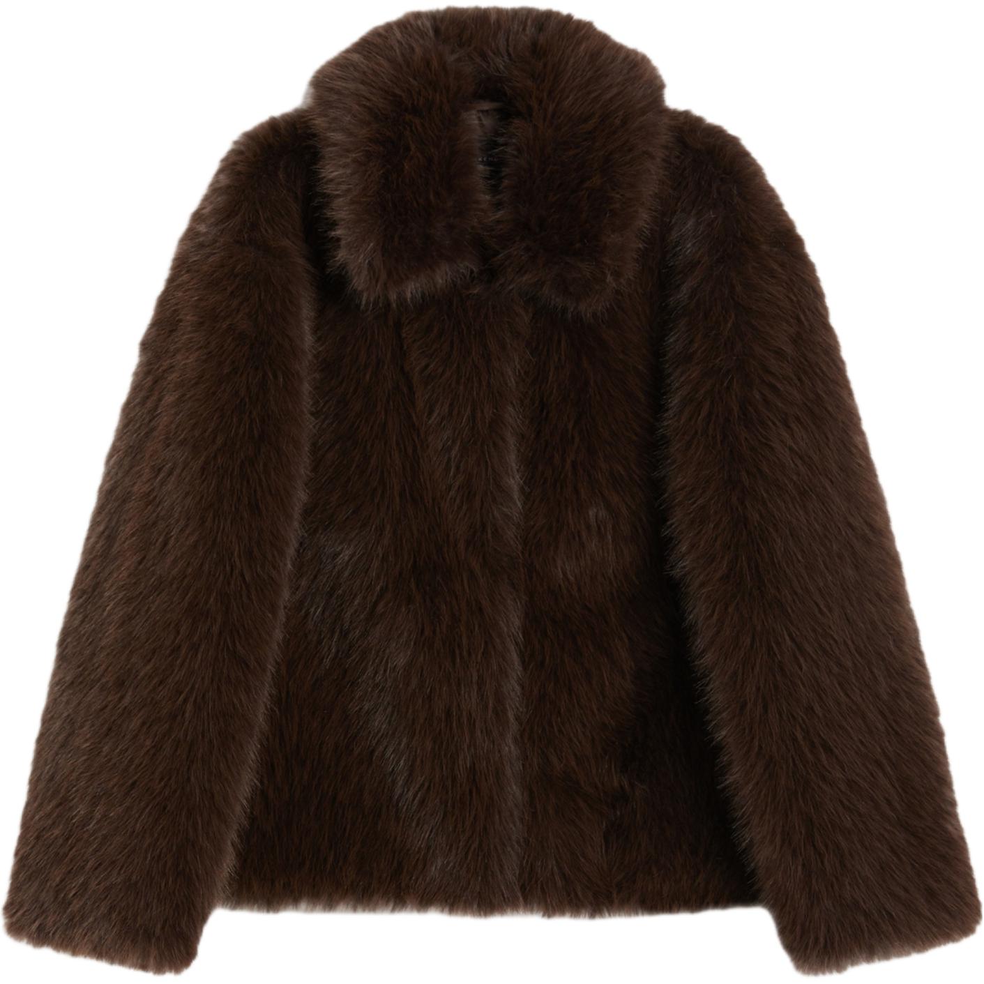 

Пальто с бархатистой текстурой Women's WEEKEND MaxMara, коричневый