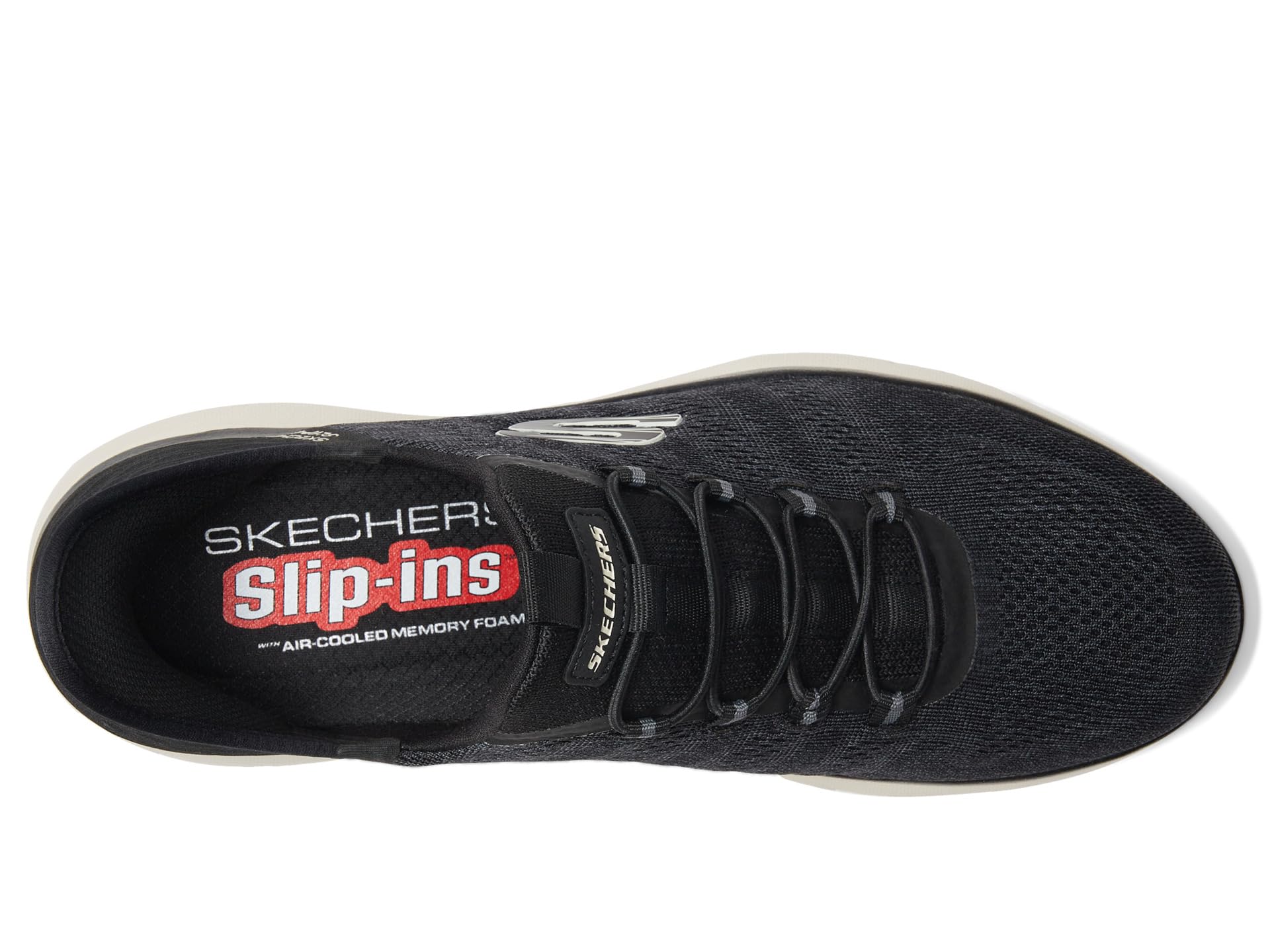 Кроссовки SKECHERS Summits Key Pace Hands Free Slip-In, черный — фото 2