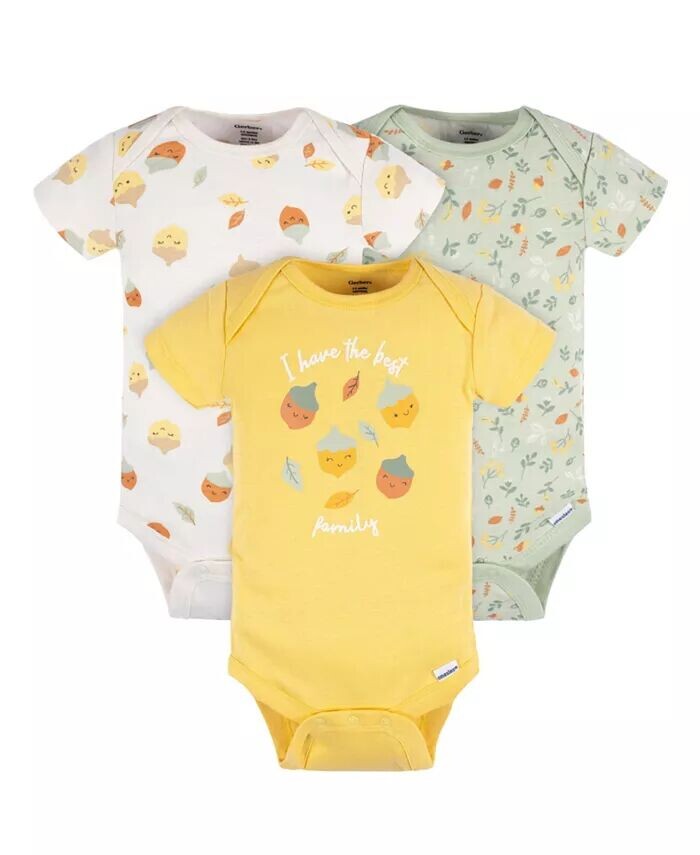 Комплект из 12 предметов Baby Girls Baby Essentials, лисий Gerber, синий — фото 3
