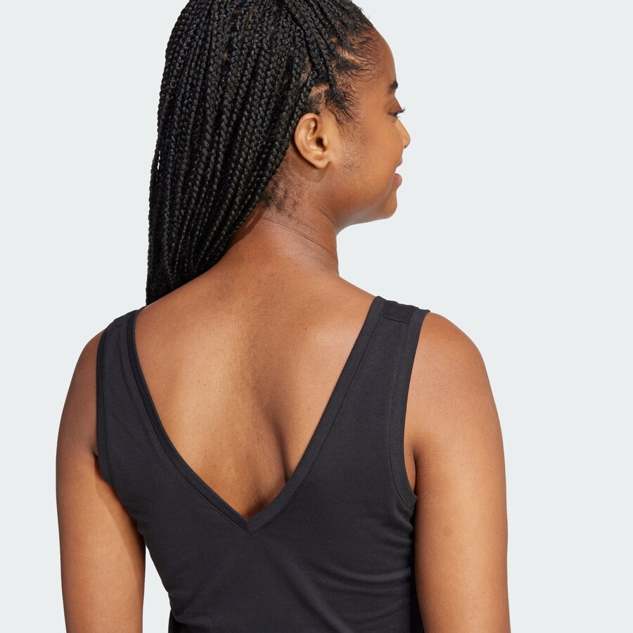 Спортивный топ ADIDAS SPORTSWEAR Essentials, Black — фото 4
