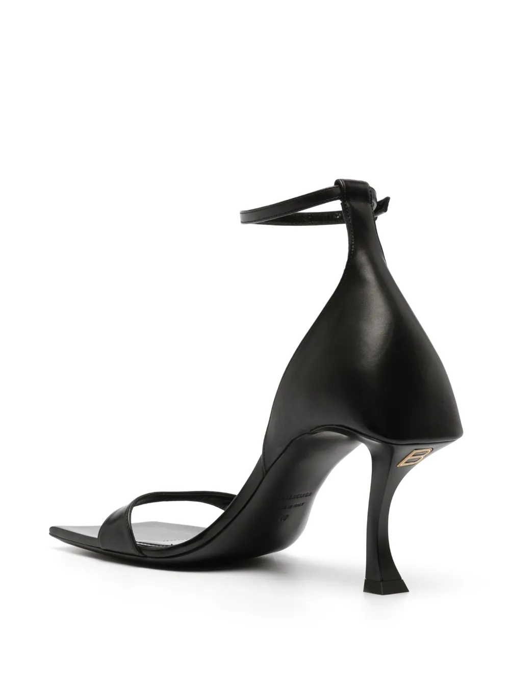 Босоножки Hourglass 100 Balenciaga, черный — фото 3