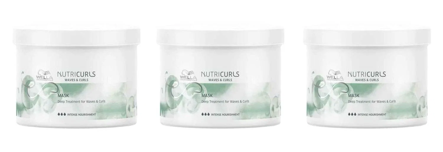 Маска для волос Wella Nutricurls, 500 мл, 3 шт. Wella