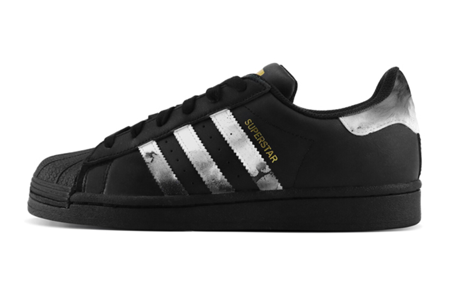 

Кроссовки для скейтбординга Superstar, унисекс, низкие, черный/белый Adidas Originals