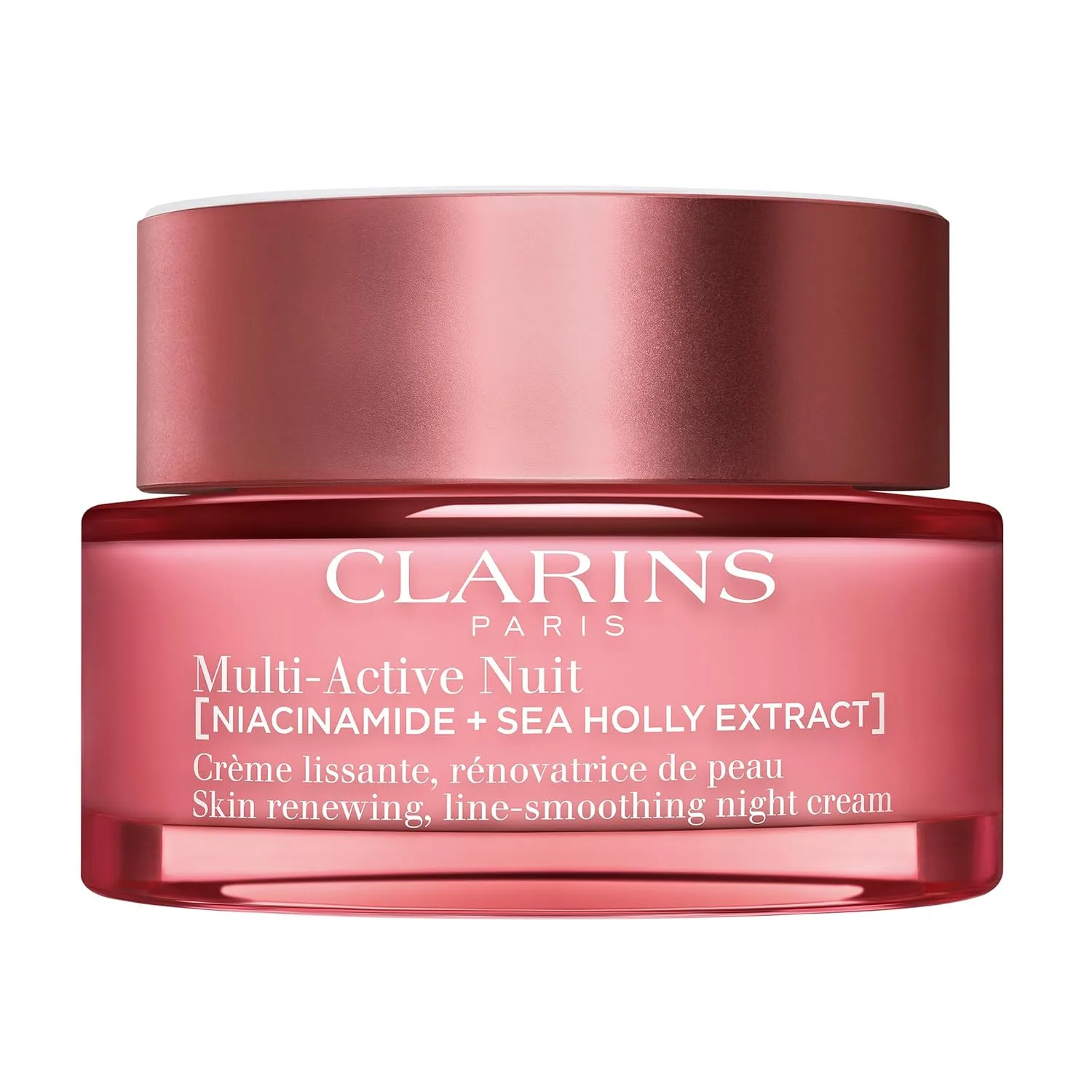Крем для лица Clarins — Multi-Active ночной увлажняющий с ниацинамидом для сухой кожи