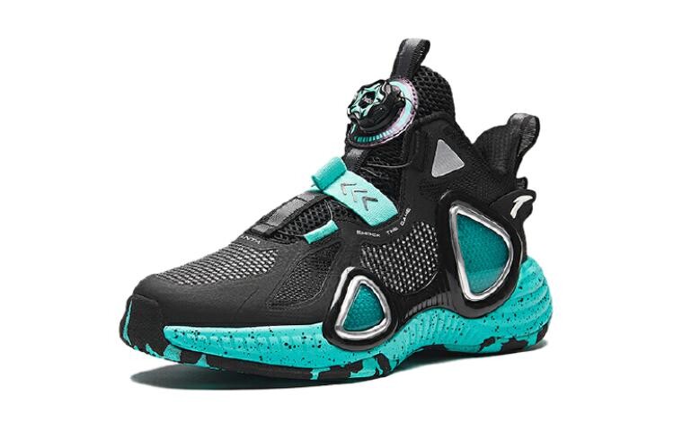 Детские баскетбольные кроссовки GS Low-top Green Anta Kids, зеленый — фото 2