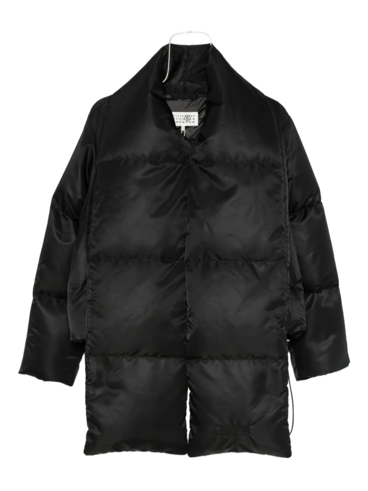 

Стеганая куртка-пуховик MM6 Maison Margiela, черный