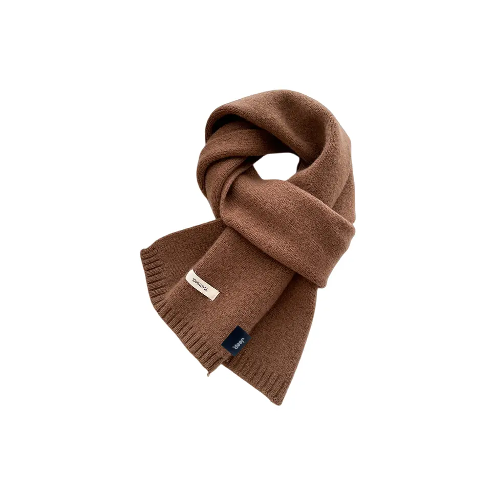 

Вязаный шарф Unisex Jeep, coffee