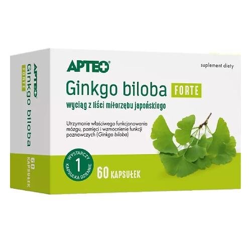 

Apteo, Гинкго Билоба Форте, 60 капсул