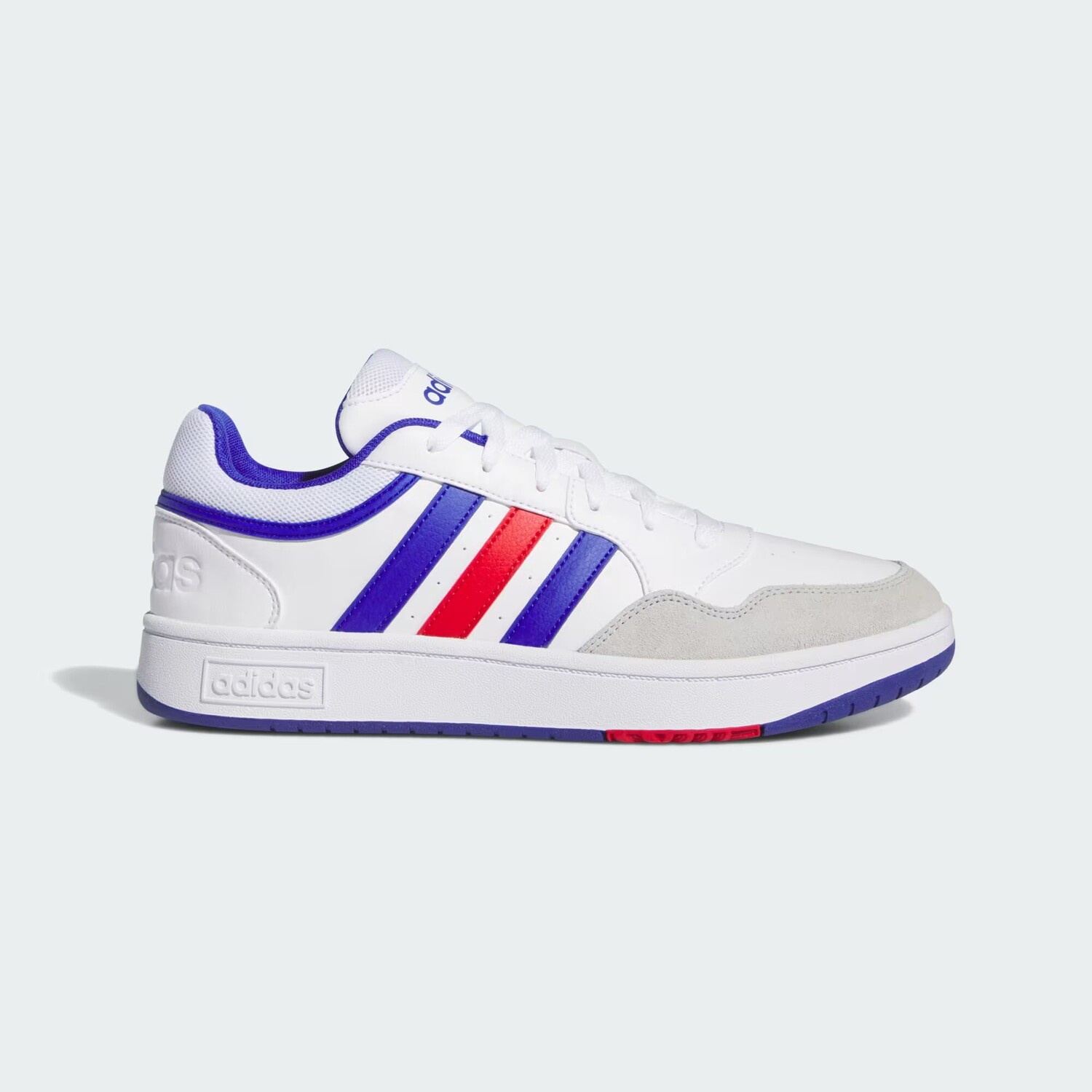 

Кроссовки Обручи 3.0 Adidas, цвет Cloud White/Lucid Blue/Better Scarlet