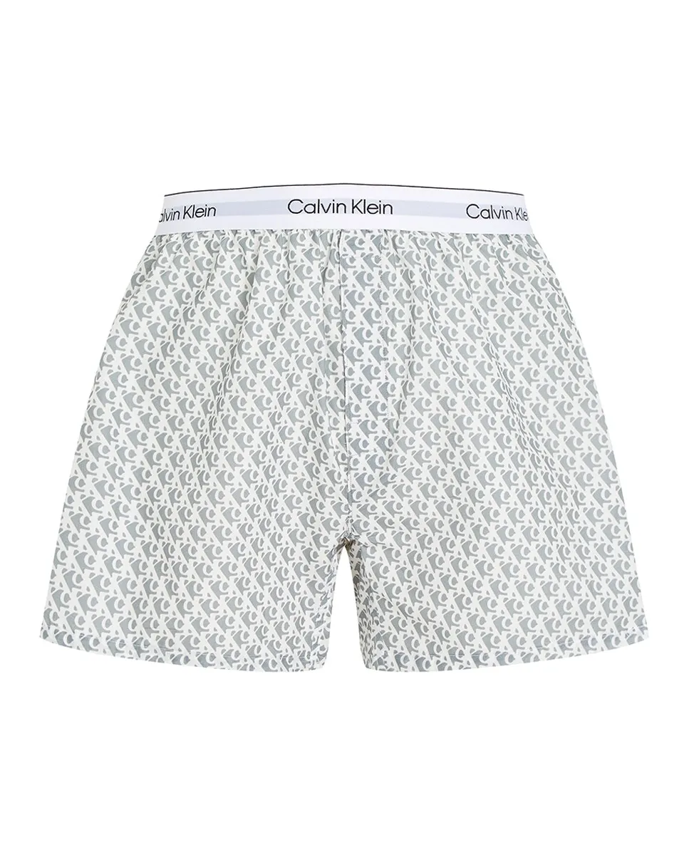 

Традиционные тканевые боксеры Calvin Klein, светло-серый