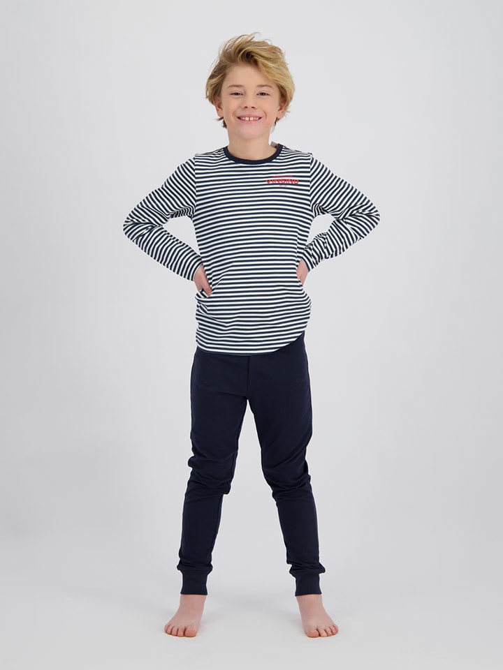 

Пижама Vingino, белый/темно-синий