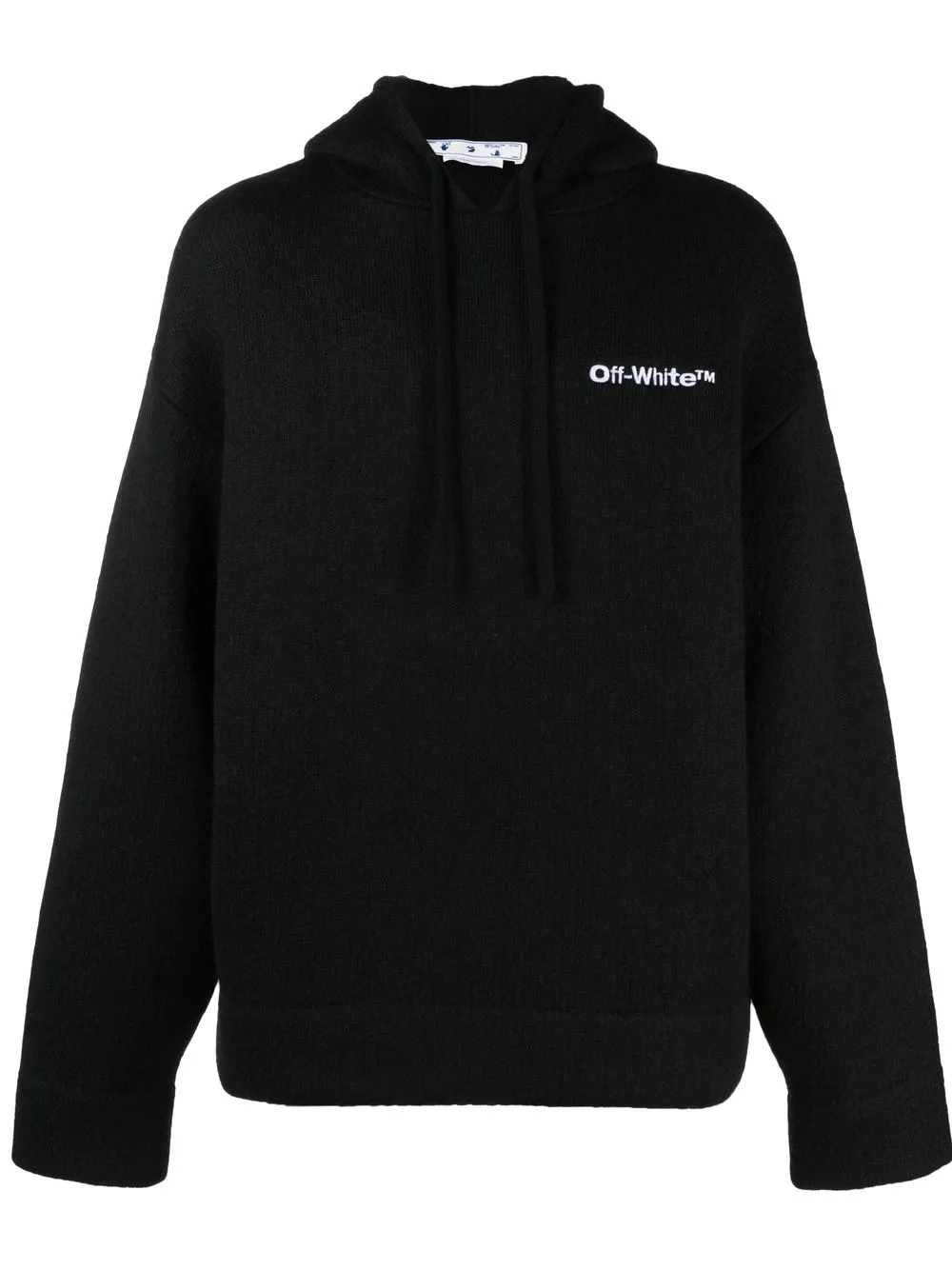 

Худи с логотипом OFF-WHITE, черный