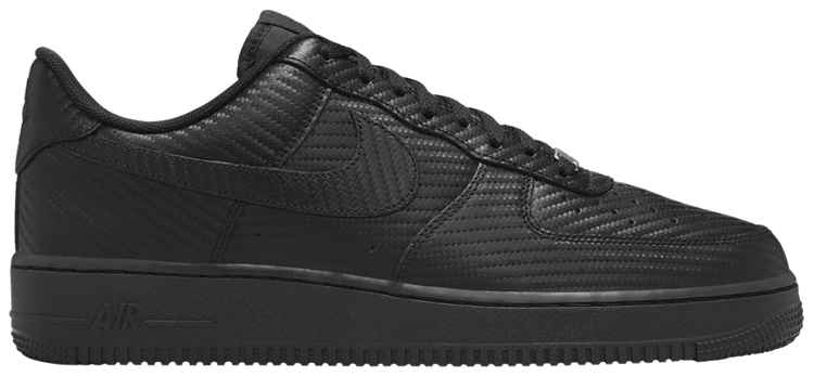 

Кроссовки Nike Air Force 1 '07 'Carbon Fiber Pack - Black', черный