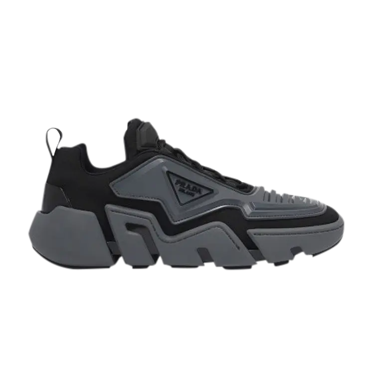 

Кроссовки Prada Techno Stretch Fabric Sneaker 'Grey Black', серый