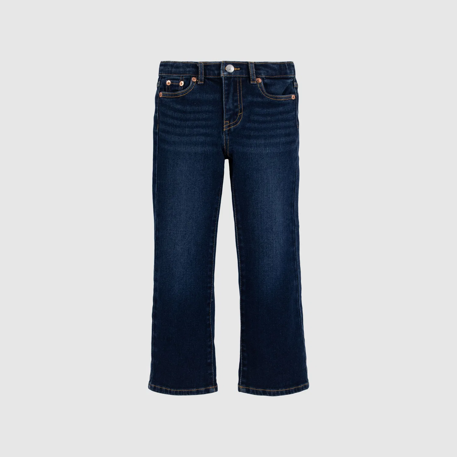 Широкие джинсы для девочек 4-6 лет Levi's, Dark Wash — фото 3