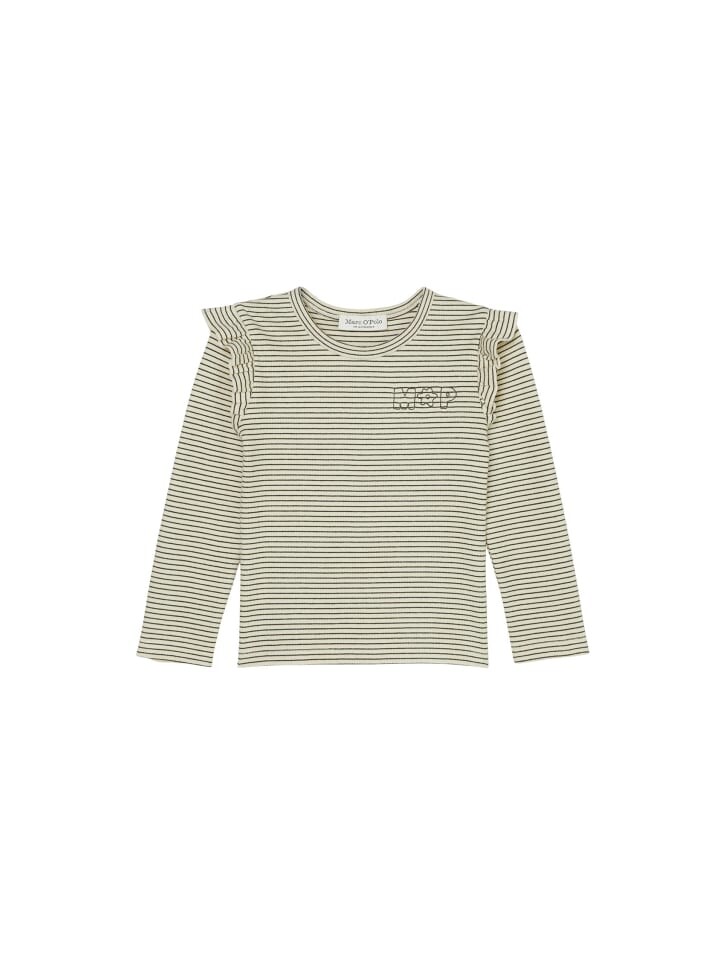 

Футболка Marc O'Polo KIDS GIRLS Longsleeve, цвет dark graphit stripe