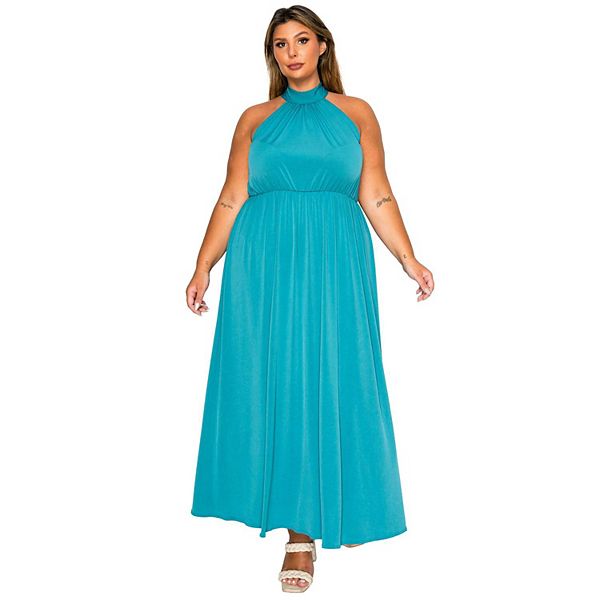 

Платье Plus size Cassia на бретелях L I V D, Teal