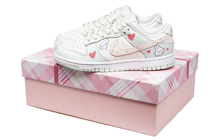 

Кроссовки Nike Dunk Skateboard Shoes Women's Low-Top Mint Green