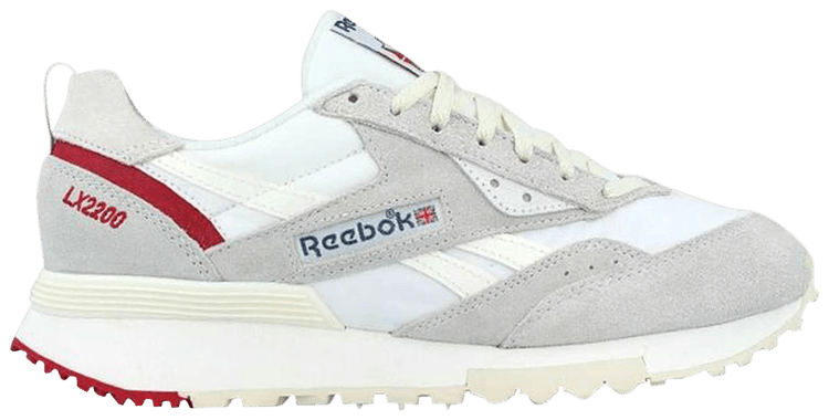 

Кроссовки Reebok LX 2200 'Chalk Flash Red', кремовый