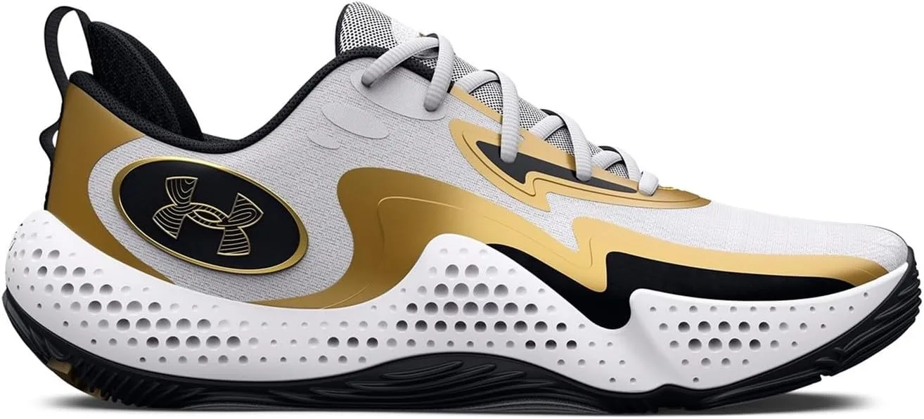 Кроссовки Under Armor Unisex UA Spawn 5 Court Performance Under Armour, белый — фото 2