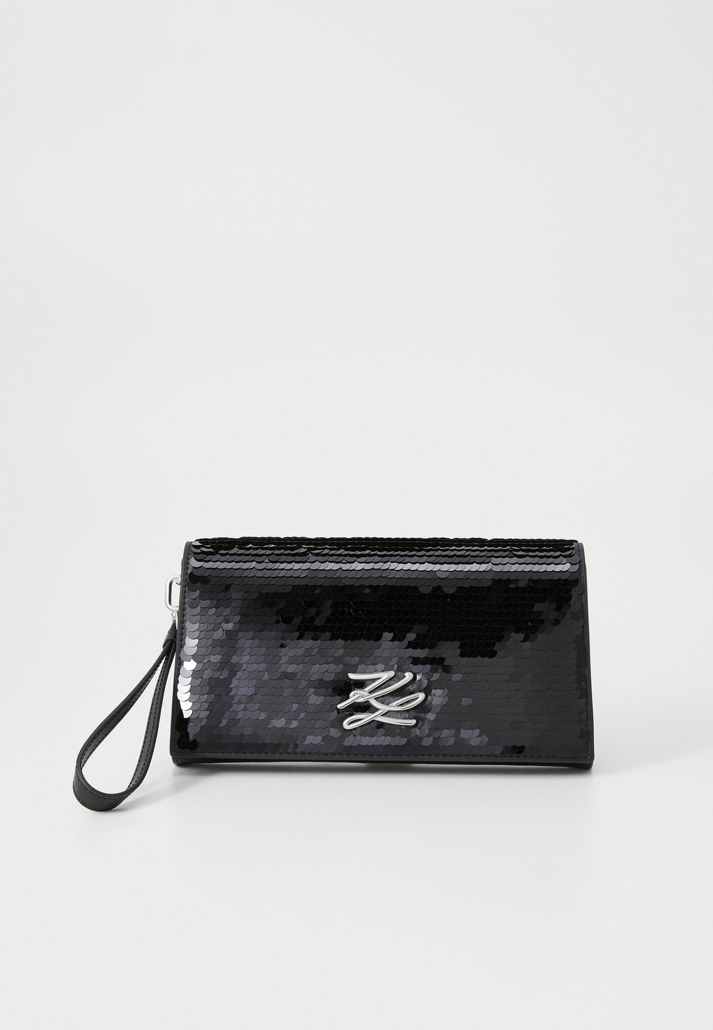 

Клатч K/SOIREE AUTOGRAPH SEQUINS KARL LAGERFELD, черный
