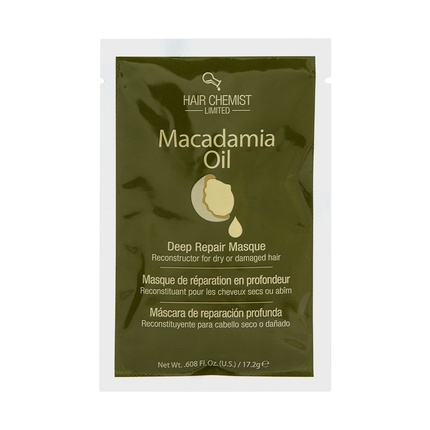 

Маска глубокого восстановления с маслом макадамии 3,3 унции Hair Chemist