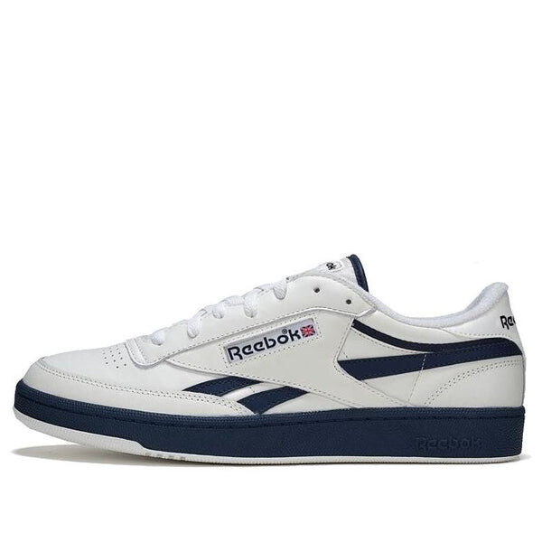 

Кроссовки club c revenge vintage 'chalk vector navy' Reebok, белый