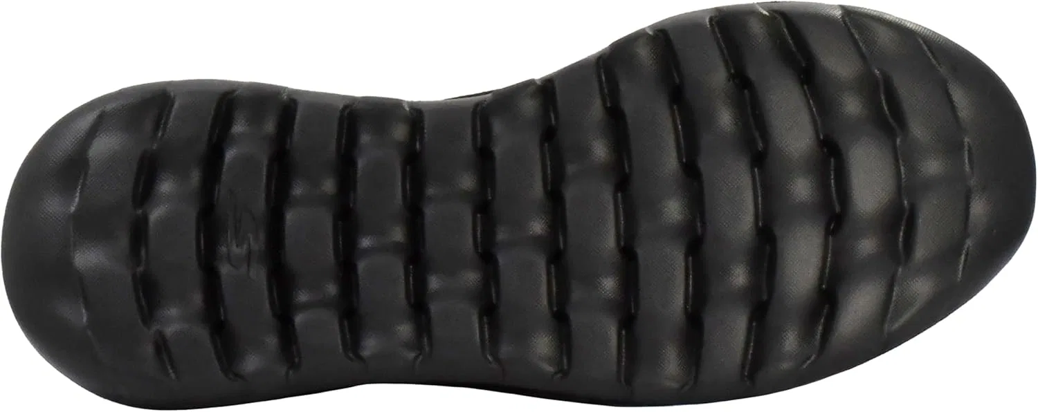 Мужские кроссовки Skechers Go Walk Max Clinched-Athletic Mesh Double Gore Slip On Shoe для ходьбы, Black — фото 4