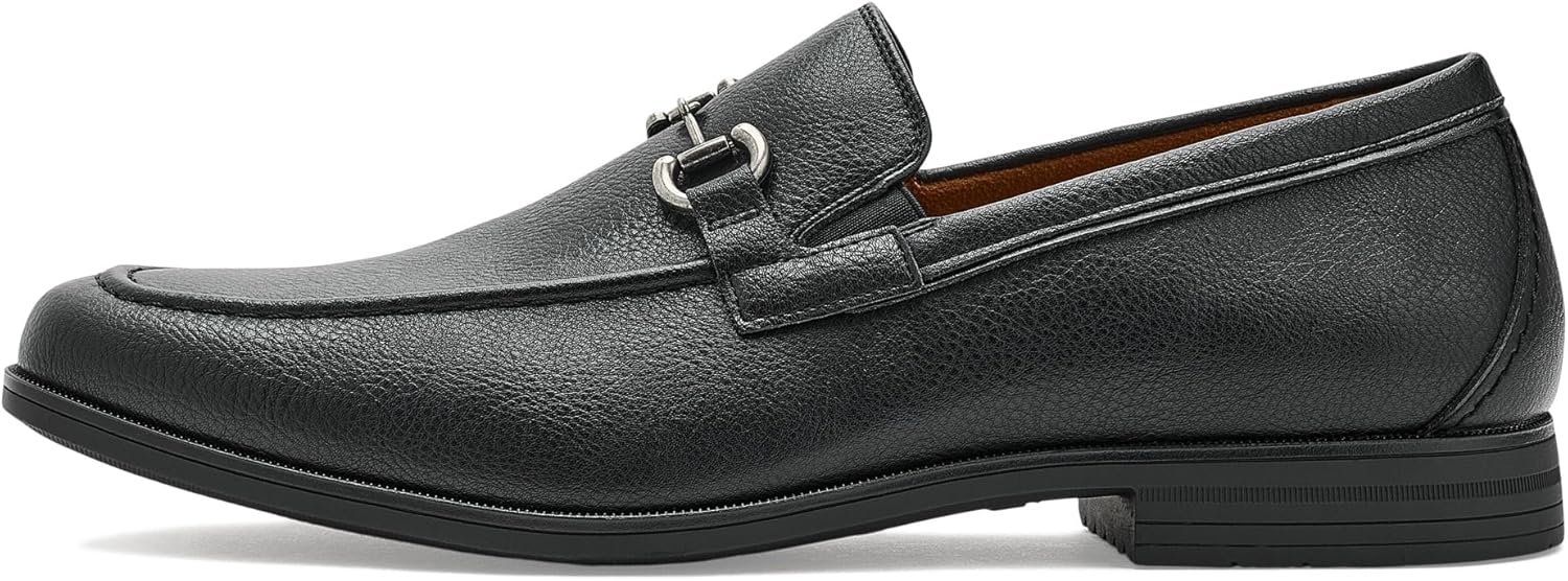 Мужские лоферы Stacy Adams Richmont Moc Toe без застежки, черный — фото 4
