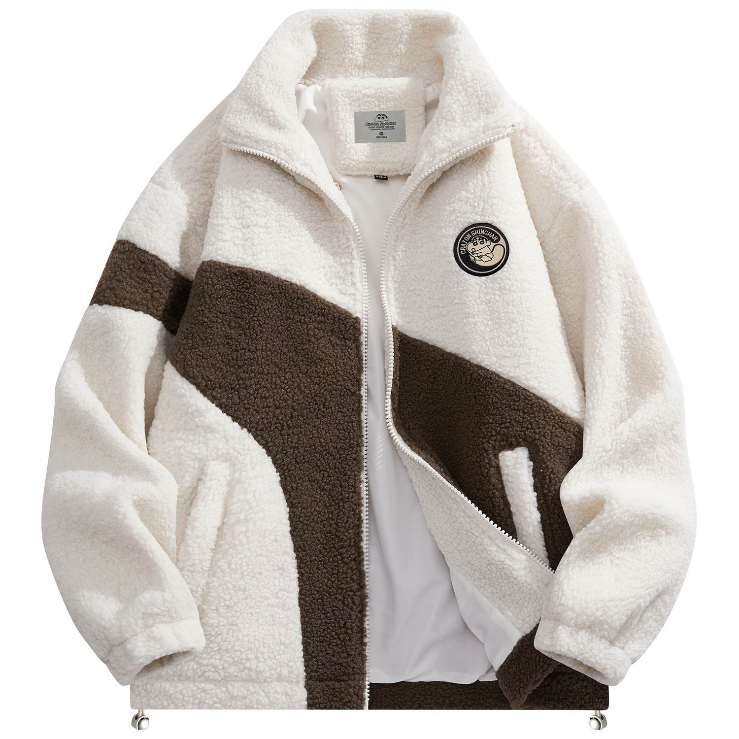 

Crayon Shinchan Вельветовое пальто Unisex, Ecru