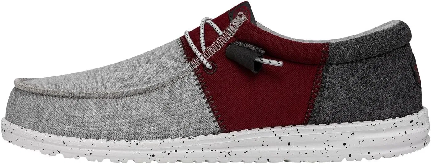 Лоферы Wally Sox Tri Colored, Hey Dude, красный HEYDUDE