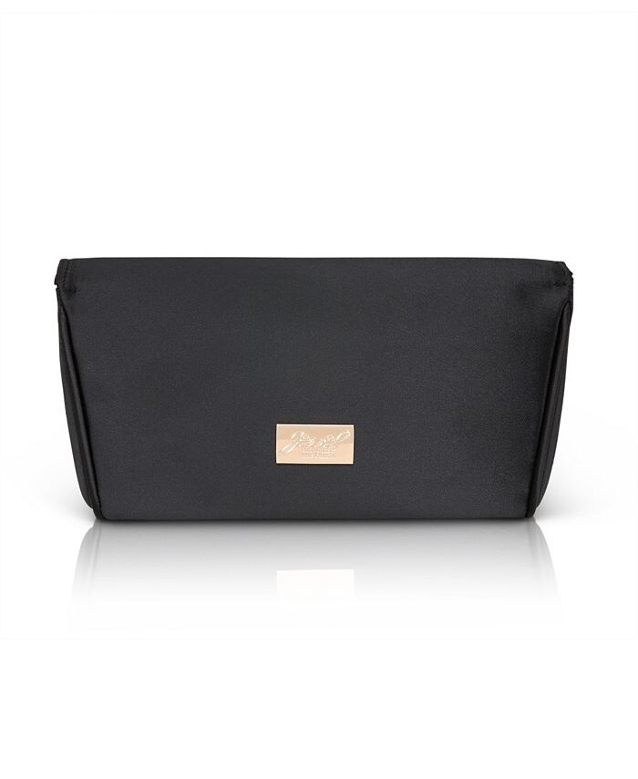 

Клатч Amelia Double Smile с клапаном Jewel Badgley Mischka, черный
