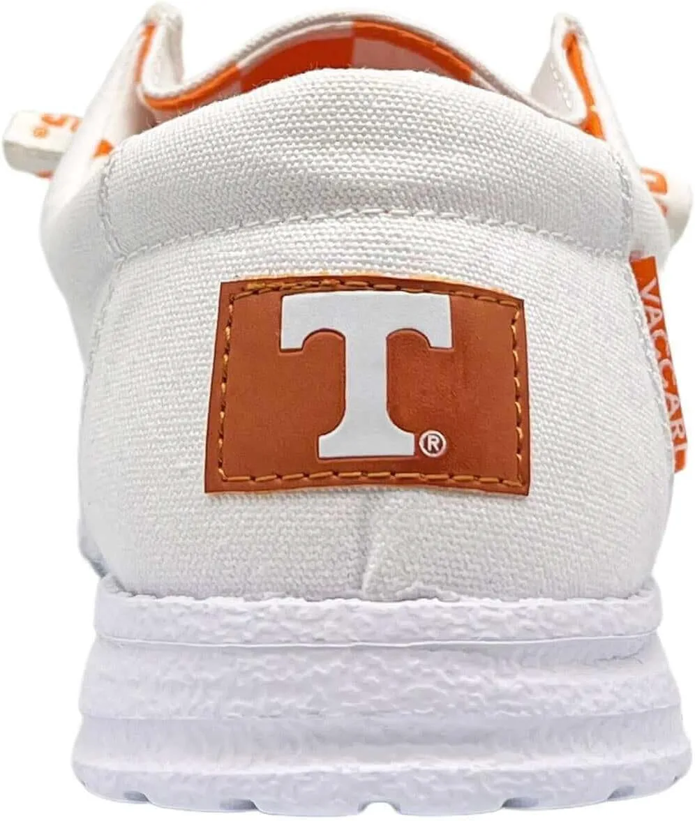 

Мужские слипоны из холщовой ткани Vaccari Nate NCAA | Удобная и легкая повседневная обувь, белый