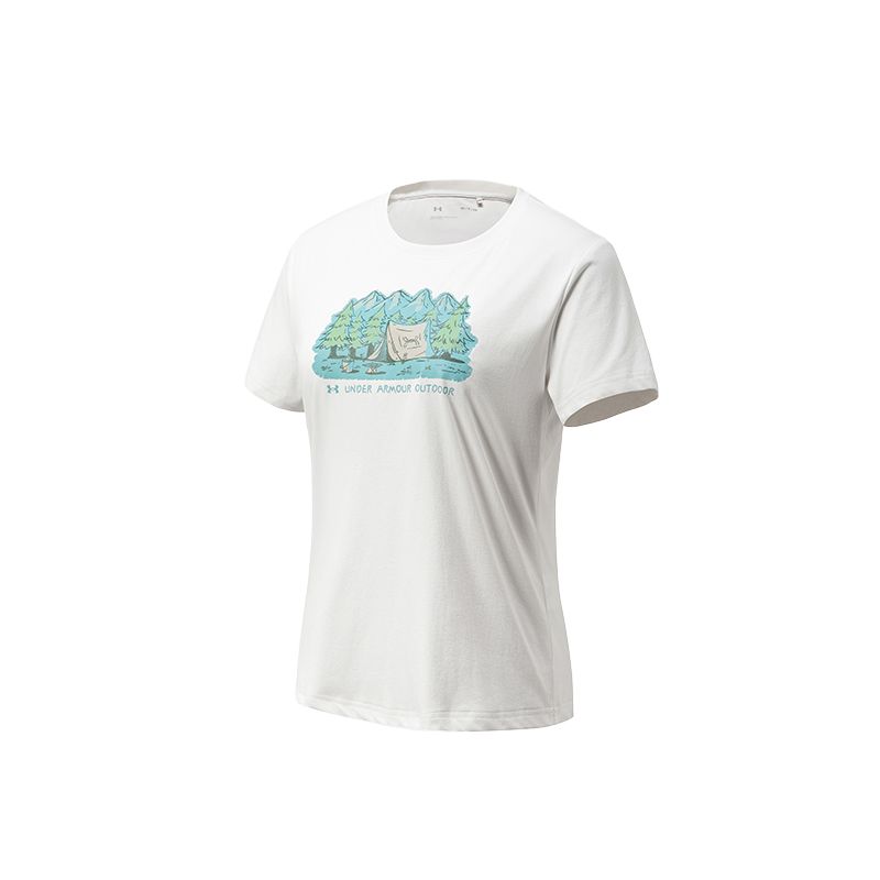 

Футболка Outdoor Unisex Under Armour, белый
