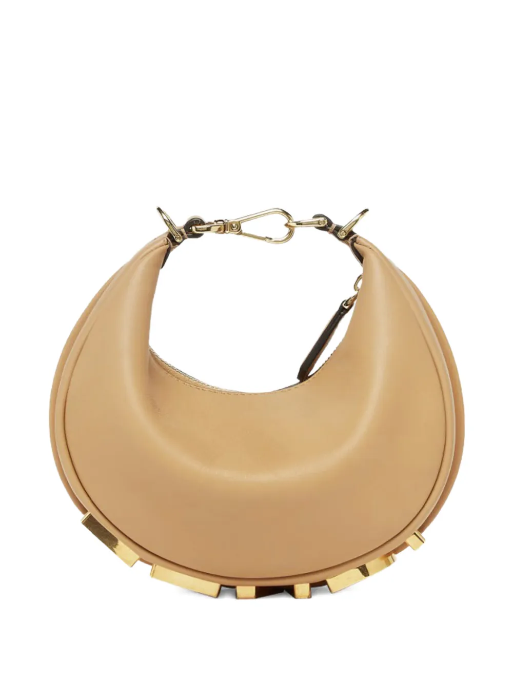 

Мини-сумка-тоут Fendigraphy, бежевый