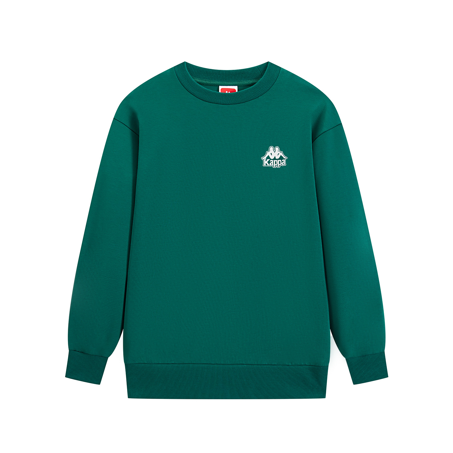 

Свитшот Unisex Crew Neck Moderate Regular Kappa, зеленый