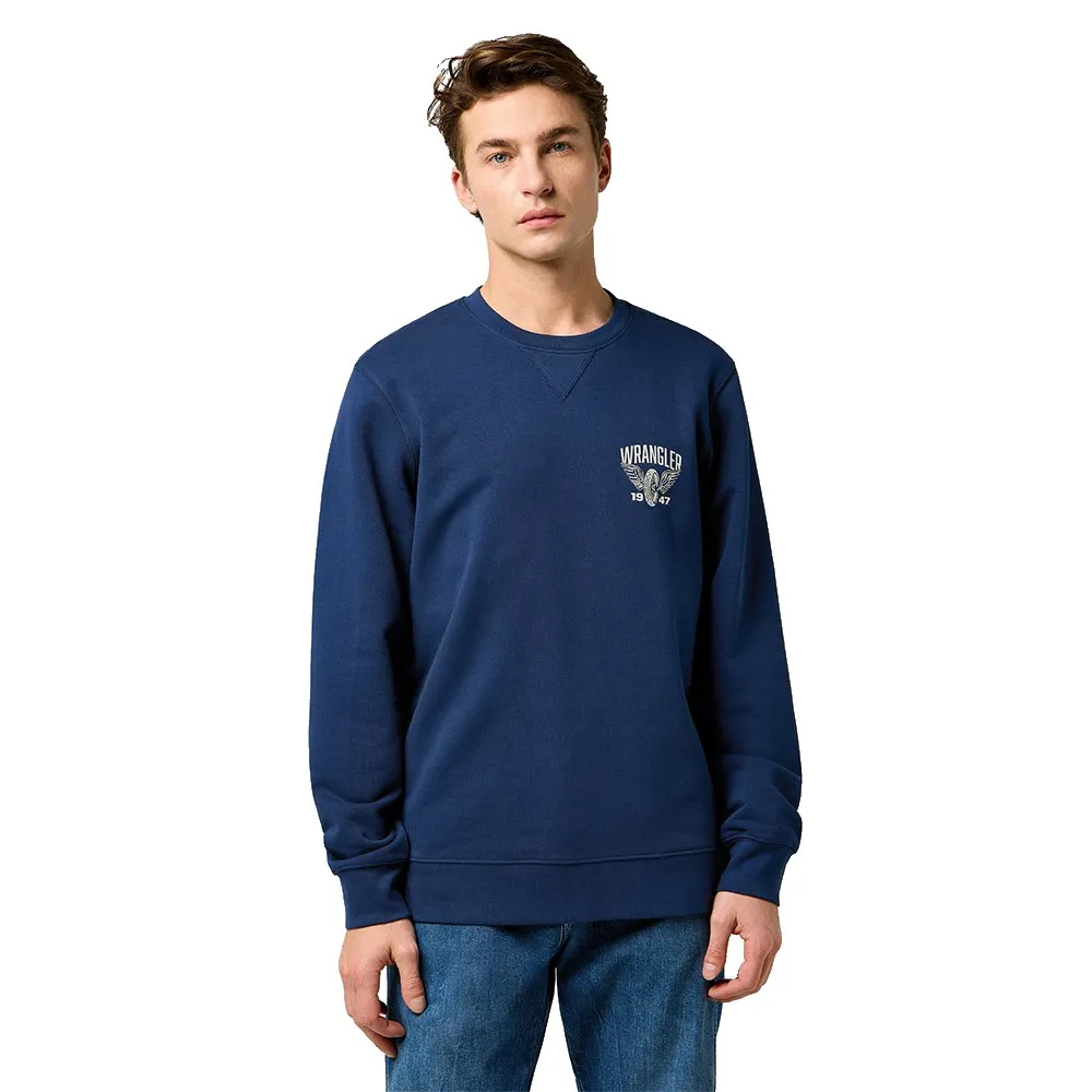 

Толстовка Wrangler Americana Regular Fit, синий