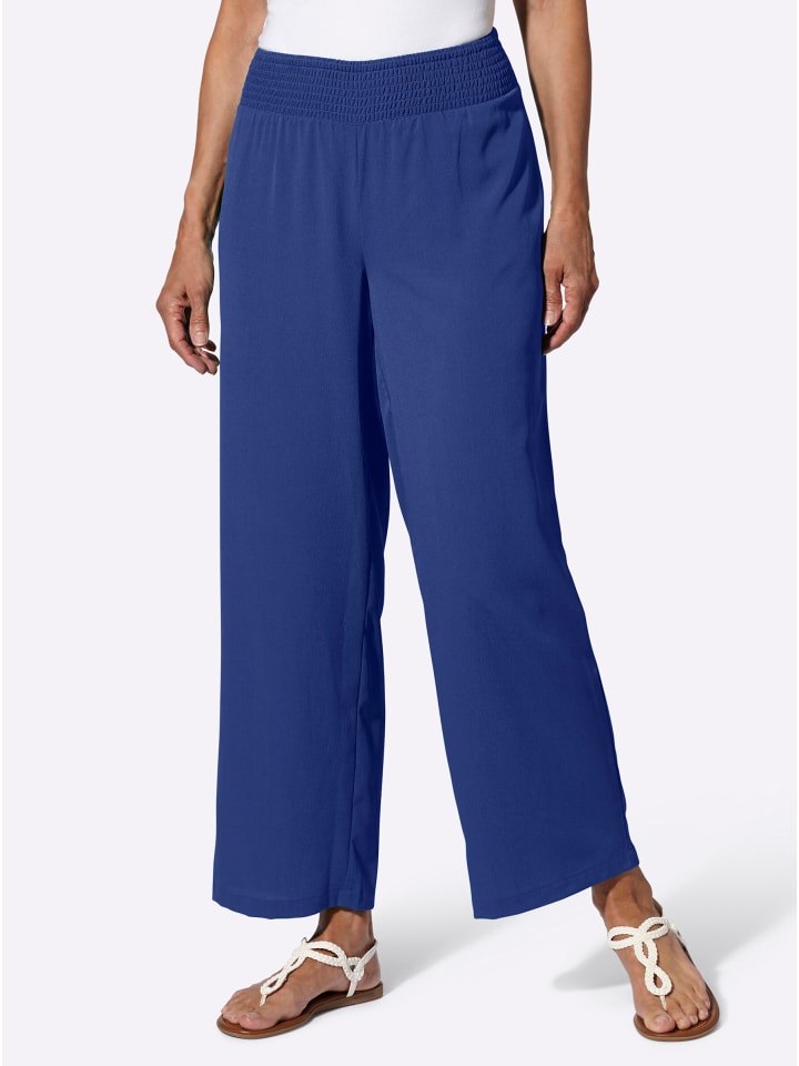 

Тканевые брюки Sieh an!, королевский синий