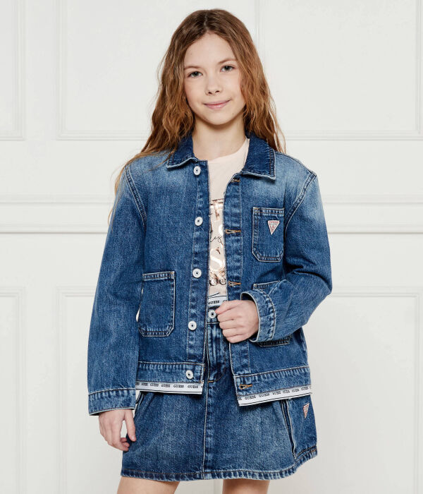 

Джинсовая куртка Oversize fit Guess, синий