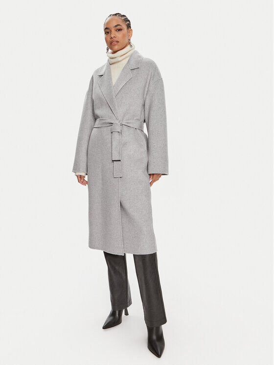 

Пальто Calvin Klein, серый