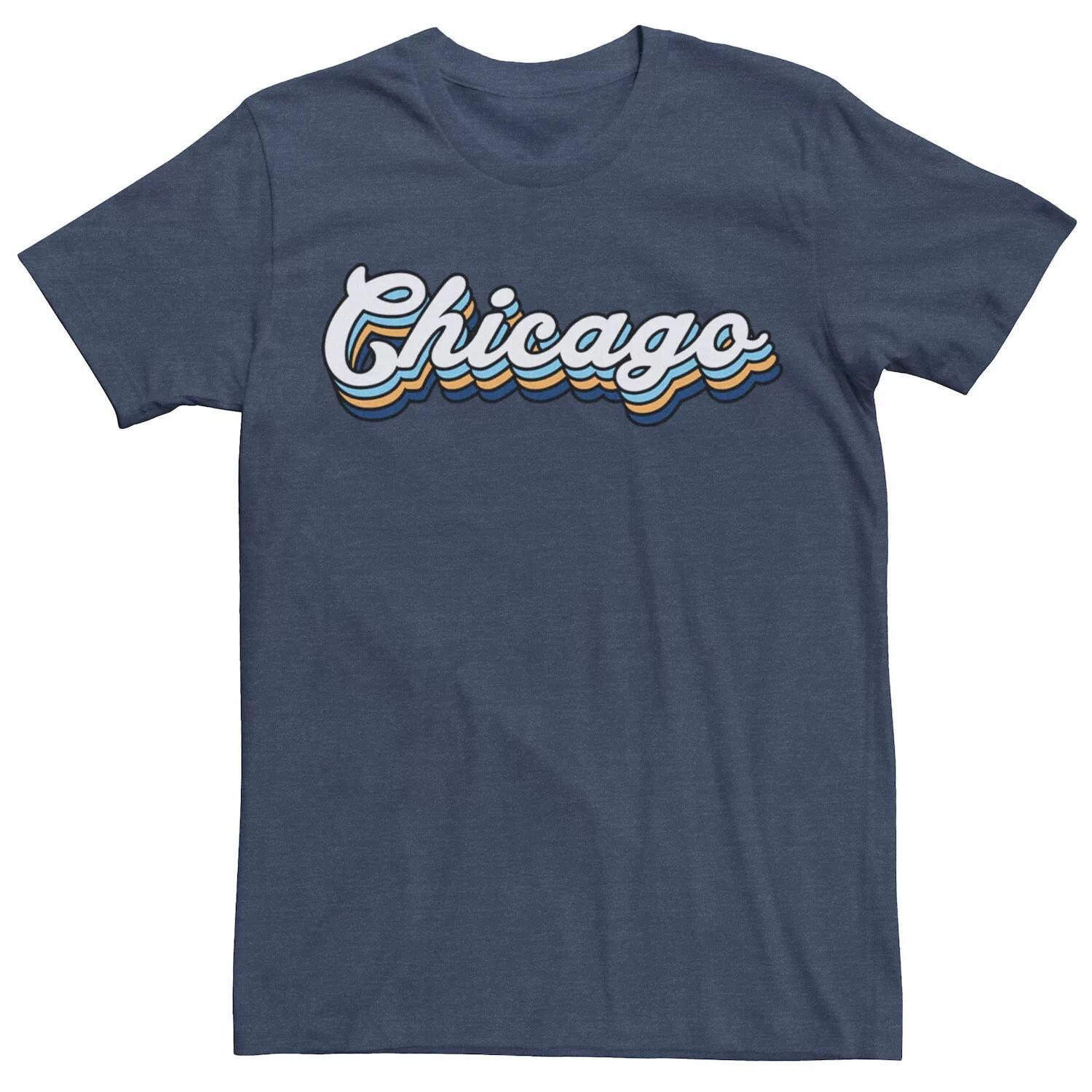 

Мужская футболка с логотипом Chicago Drop Vintage Destination Licensed Character