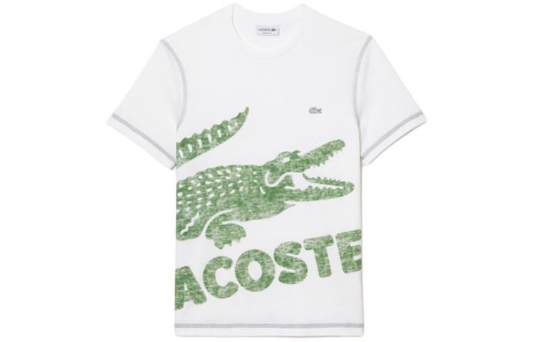 

Футболка мужская белая Lacoste, белый