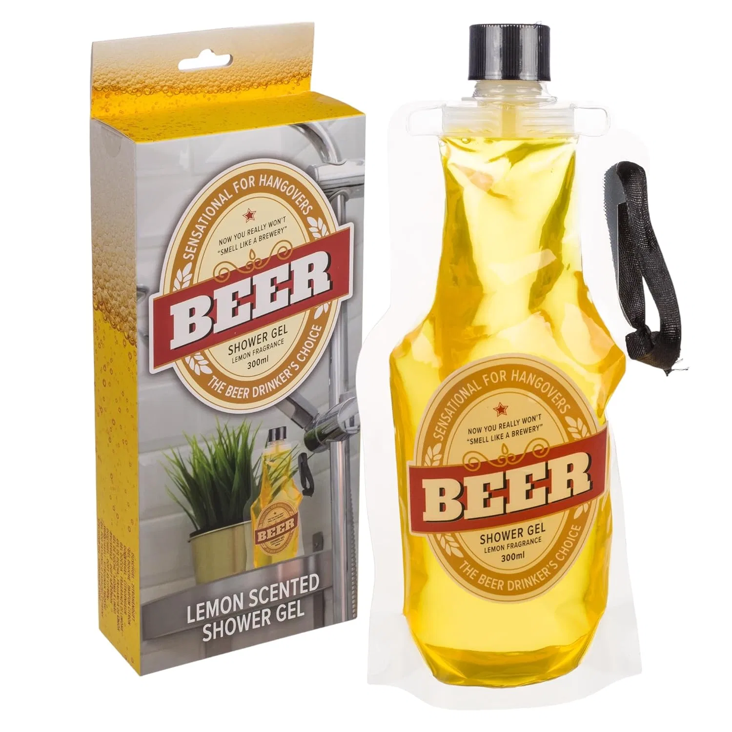 Гель для душа MIJOMA Beer с освежающим ароматом лимона, 300 мл Mijoma